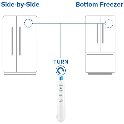EDR3RXD1 Water Filter 3, Refrigerator Filter, 4396710