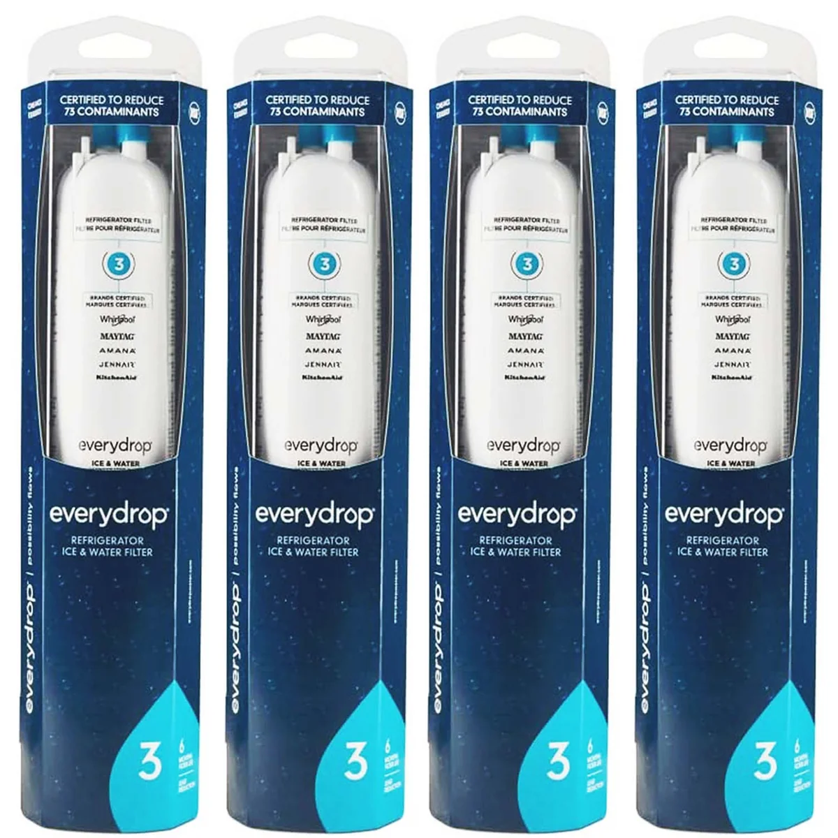 EDR3RXD1 Water Filter 3, Refrigerator Filter, 4396710