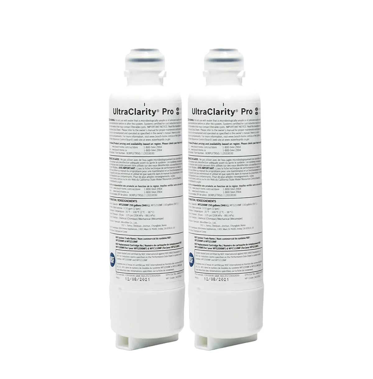 Bosch Ultra Clarity Pro Water Filter (BORPLFTR50)