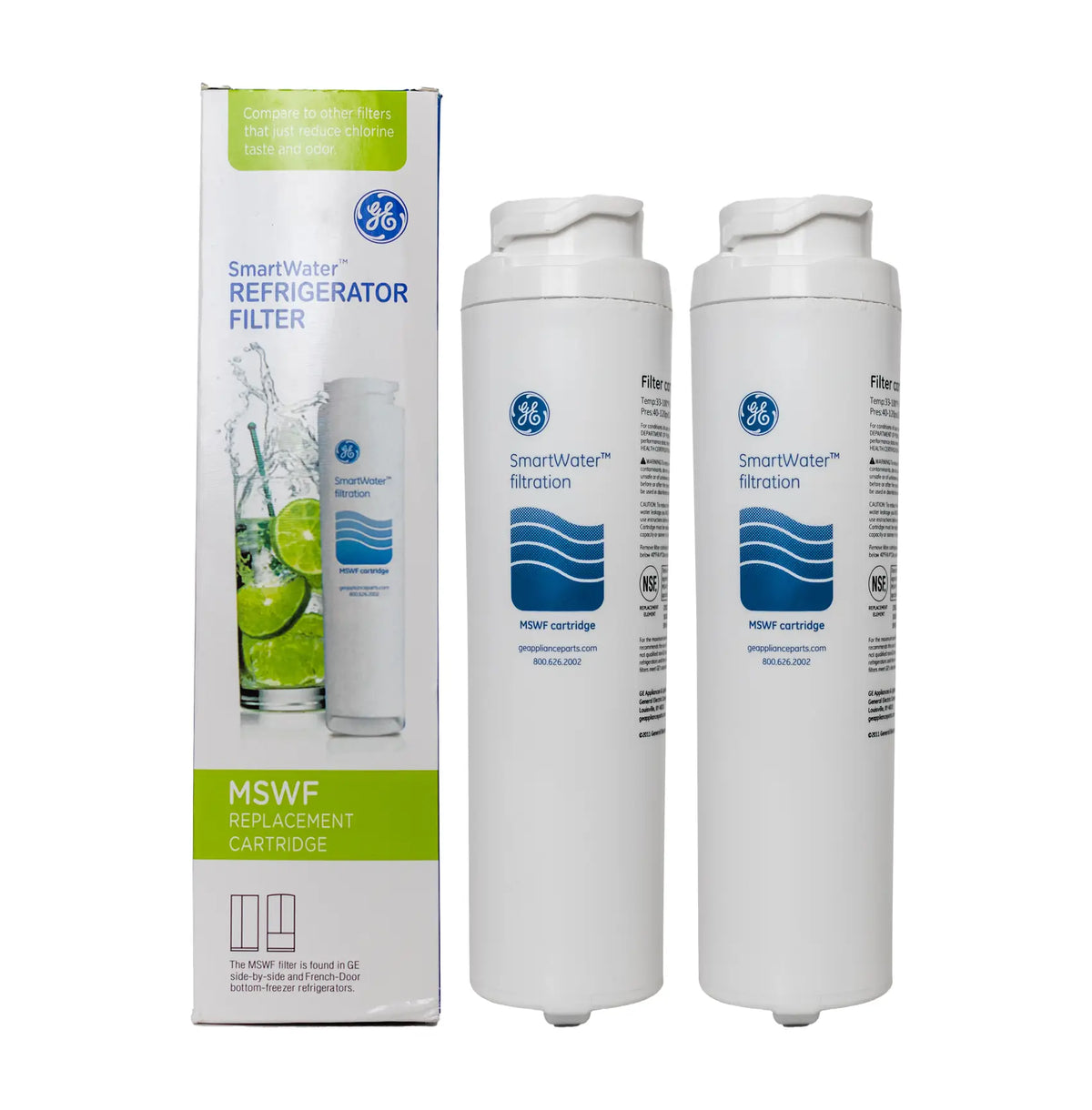 Replacement Refrigerator Water Filter for GE MSWF