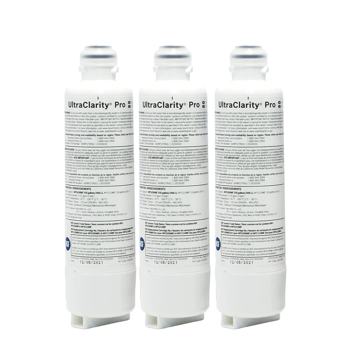 Bosch Ultra Clarity Pro Water Filter (BORPLFTR50)