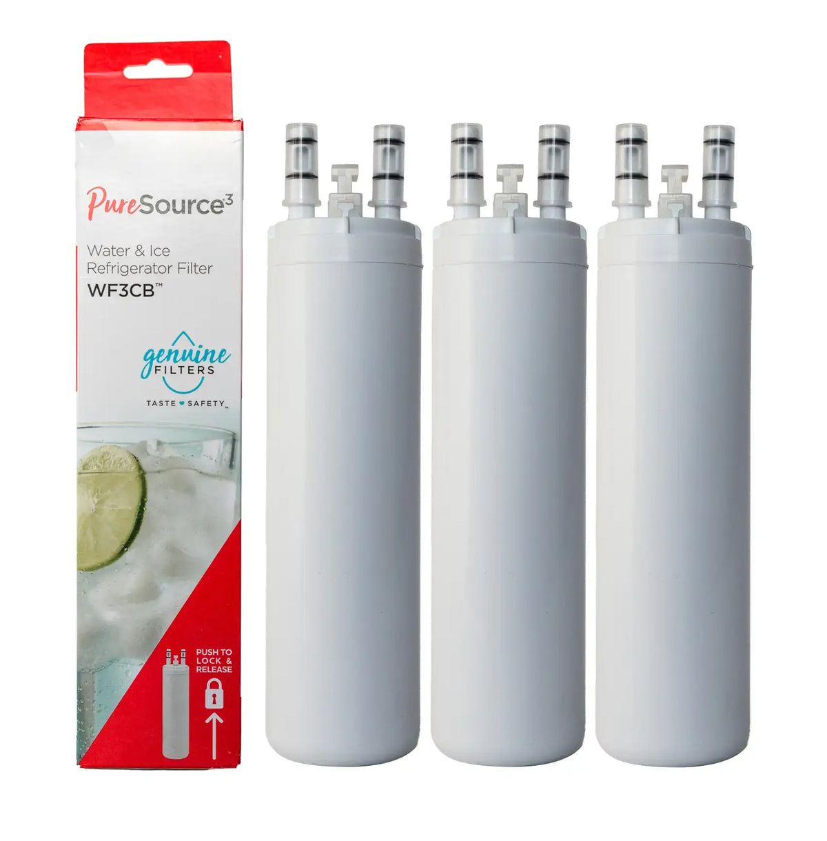 Replacement Refrigerator Water Filter for Frigidaire WF3CB PureSource 3