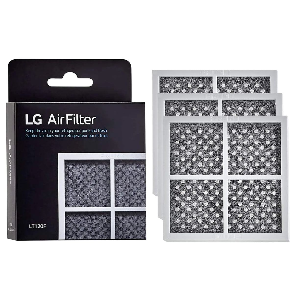 Replacement Refrigerator Air Filter for LG LT120F