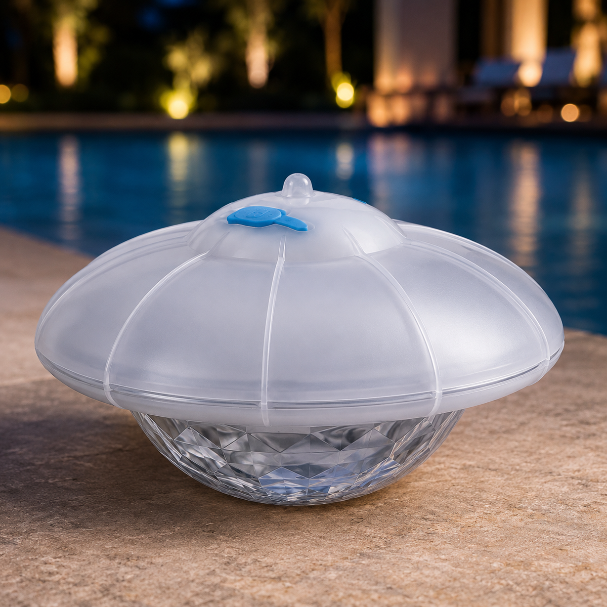 Rechargeable Floating RGB Pool Lights with Remote for Backyard Water Decor