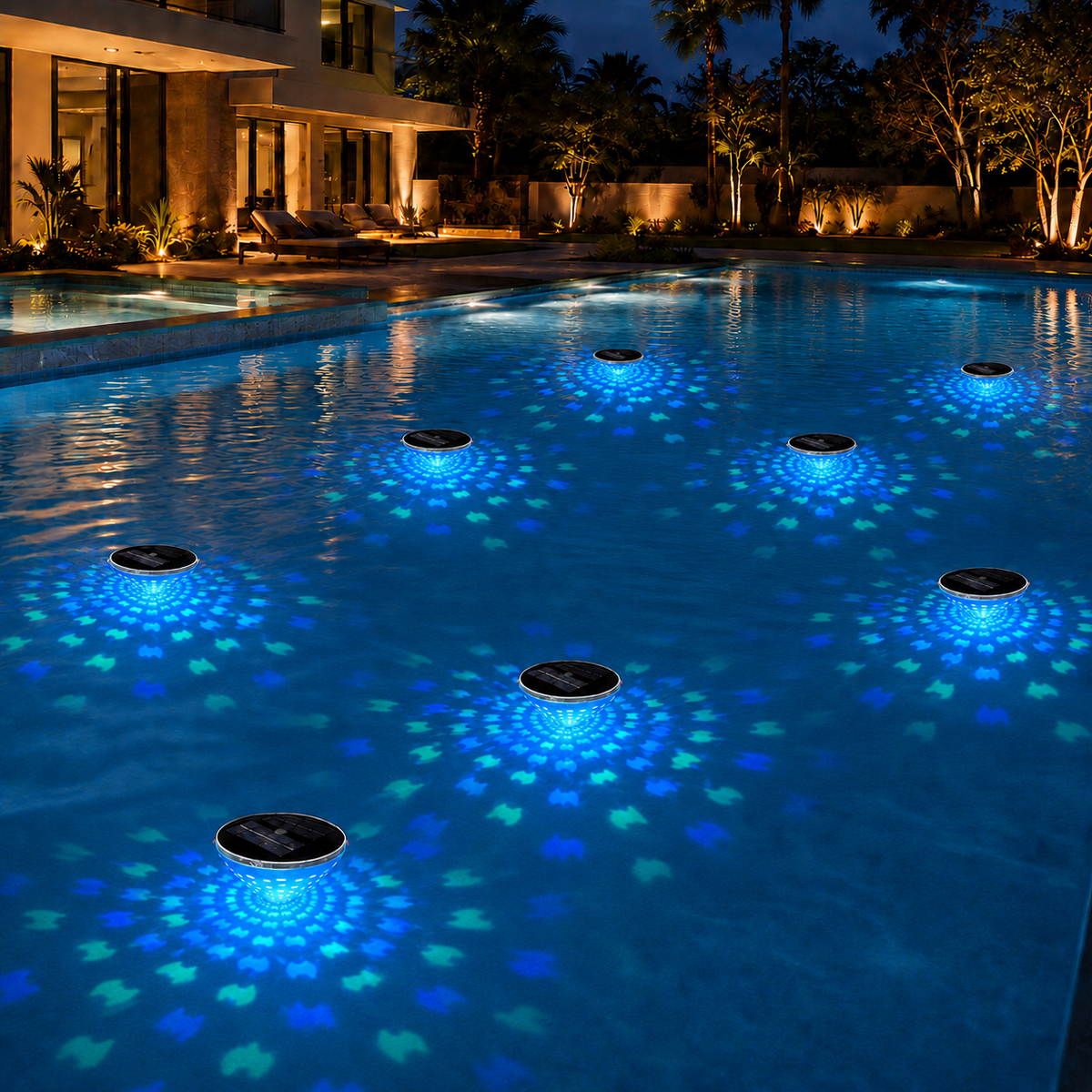 Solar Floating Pool and Pond Lights for Magical Backyard Water Reflection