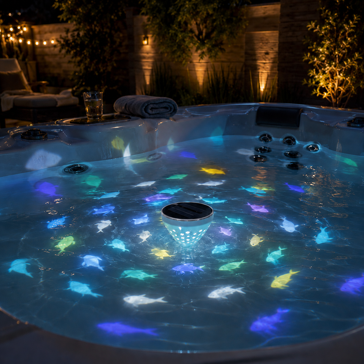 Solar Floating Pool and Pond Lights for Magical Backyard Water Reflection