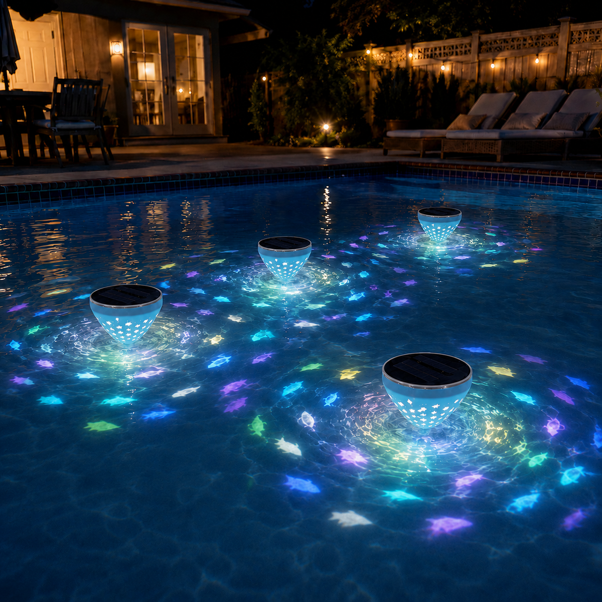 Solar Floating Pool and Pond Lights for Magical Backyard Water Reflection