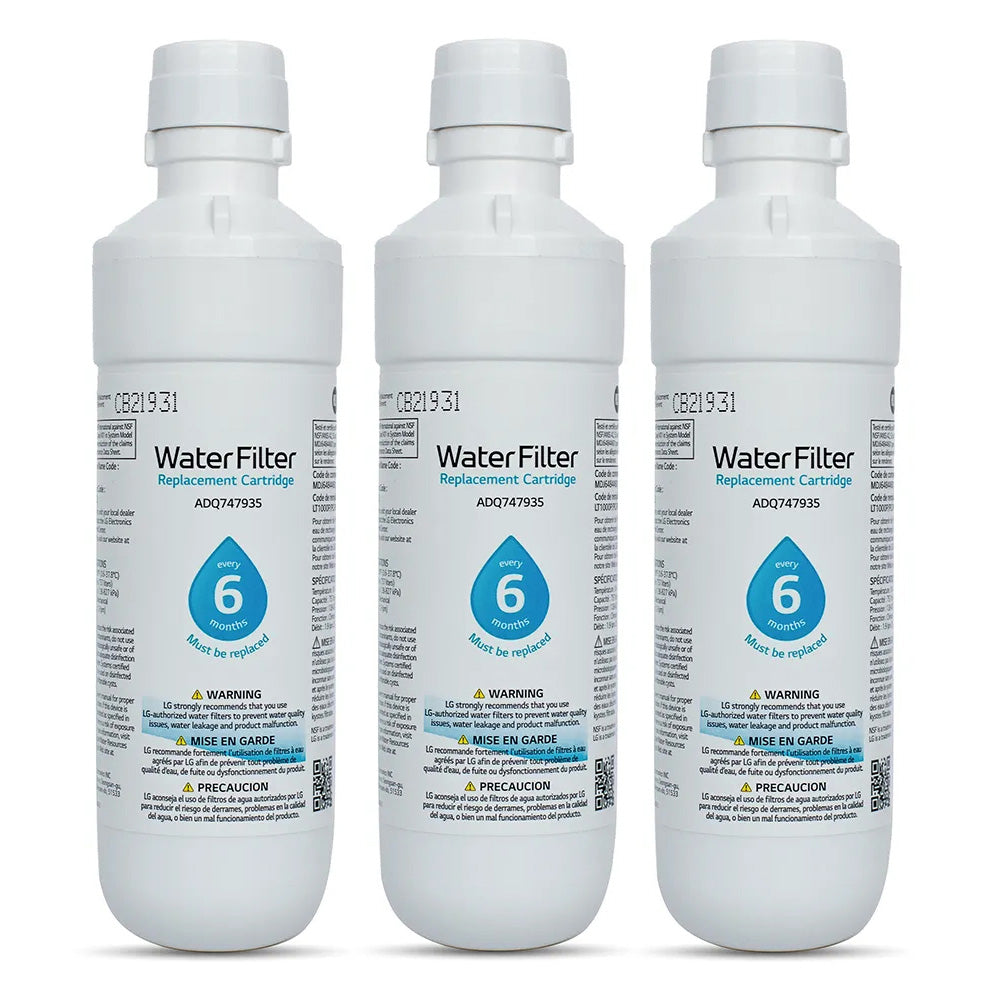 Replacement Refrigerator Water Filter for LG LT1000P ADQ747935. ADQ74793501