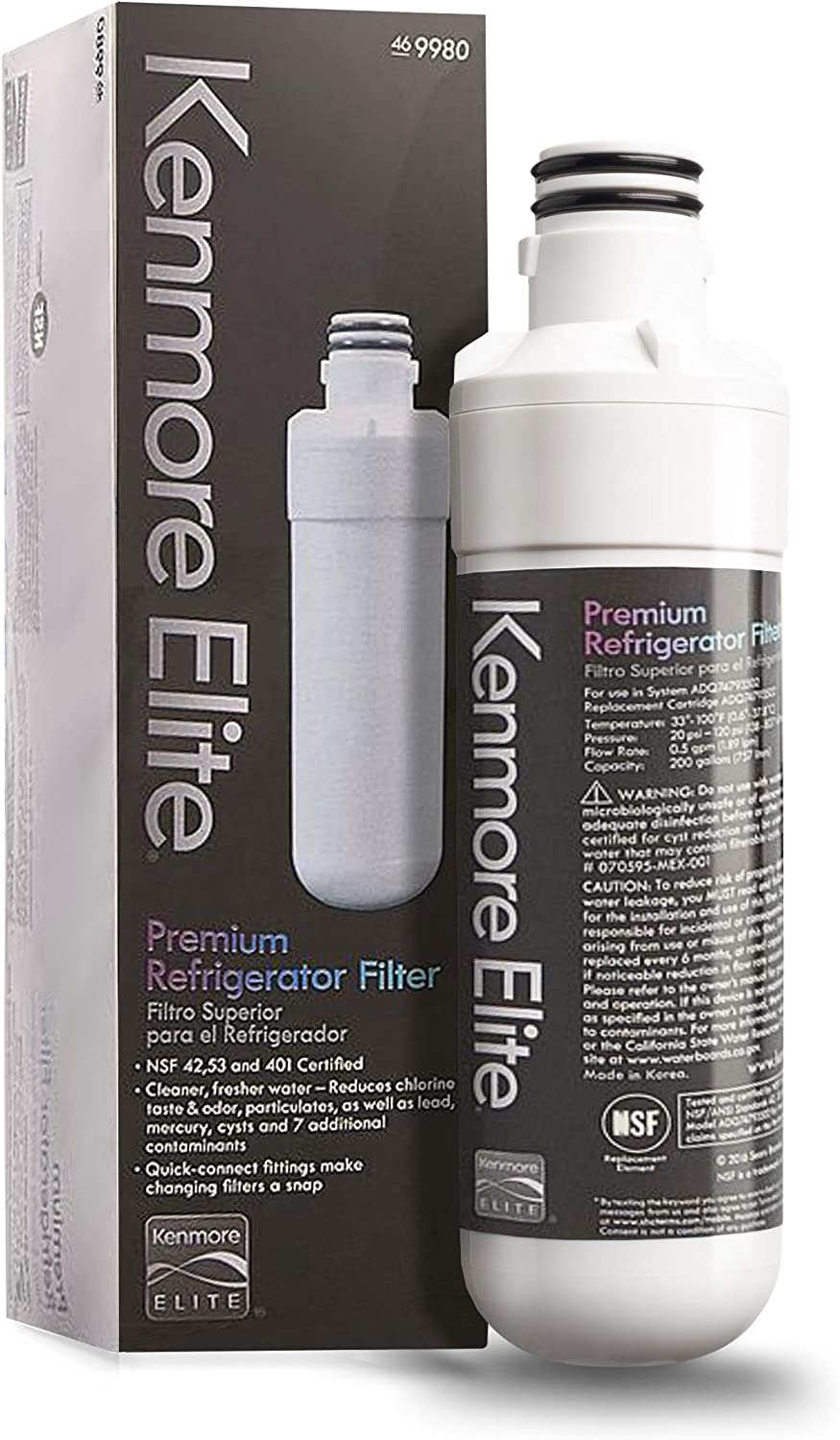 Kenmore Elite 9980. 46-9980 Refrigerator Water Filter