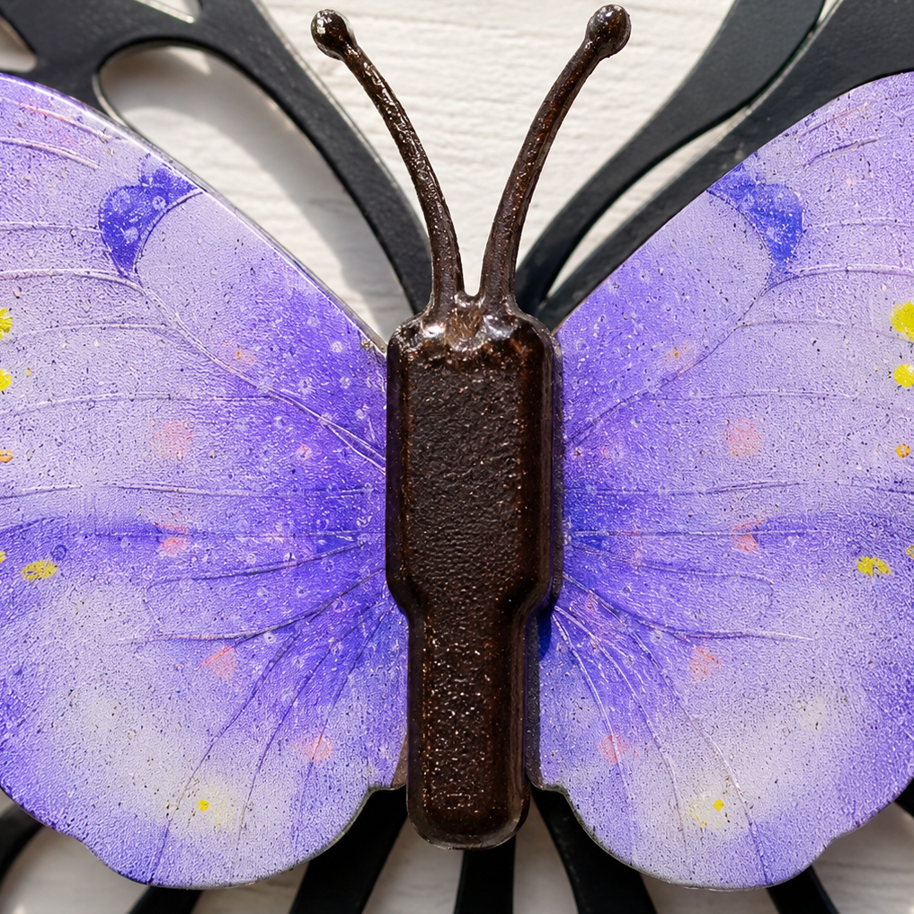 Solar Butterfly Wall Light for Garden Fence. Patio Wall. and Porch Decor